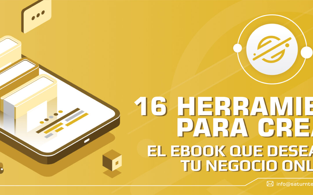 16 herramientas para crear el ebook que deseas para tu negocio online
