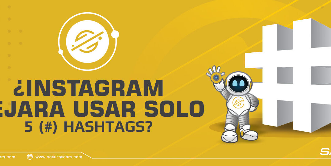 ¿Instagram solo dejará usar 5 #?